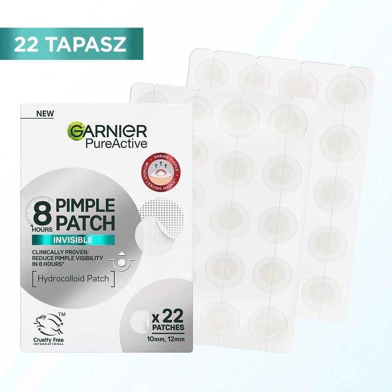 Pure Active hidrokolloidos láthatatlan pattanás tapasz BHA-val - 7